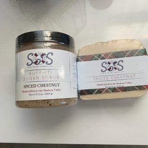 Save Our Skin Nourishment scrub and soap